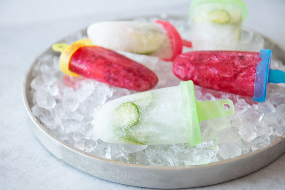 Rezept für Gin Tonic Eis am Stiel Kitchengirls